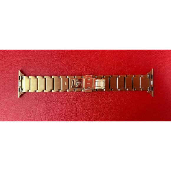 Kendra Scott Leanor Clear Crystals Gold Tone Stainless Steel Watchband Apple main image 4